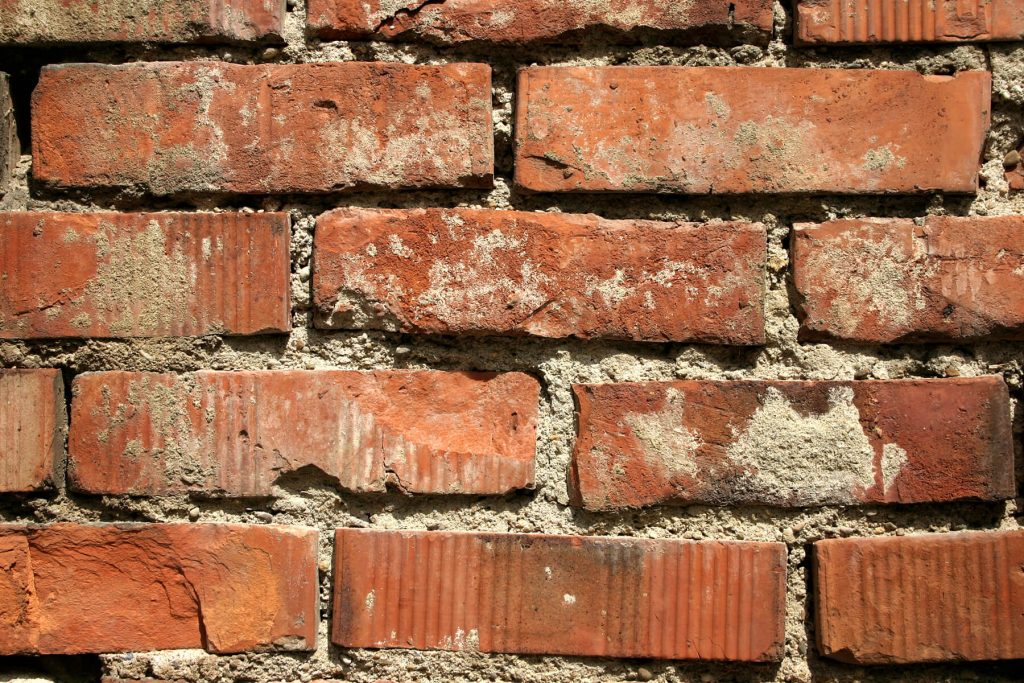 penetrating damp on exterior brickwork