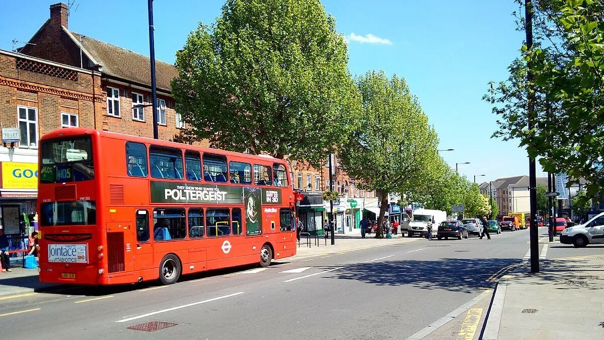 Greenford Broadway in west London