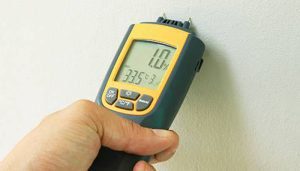 damp surveyor testing 1 damp