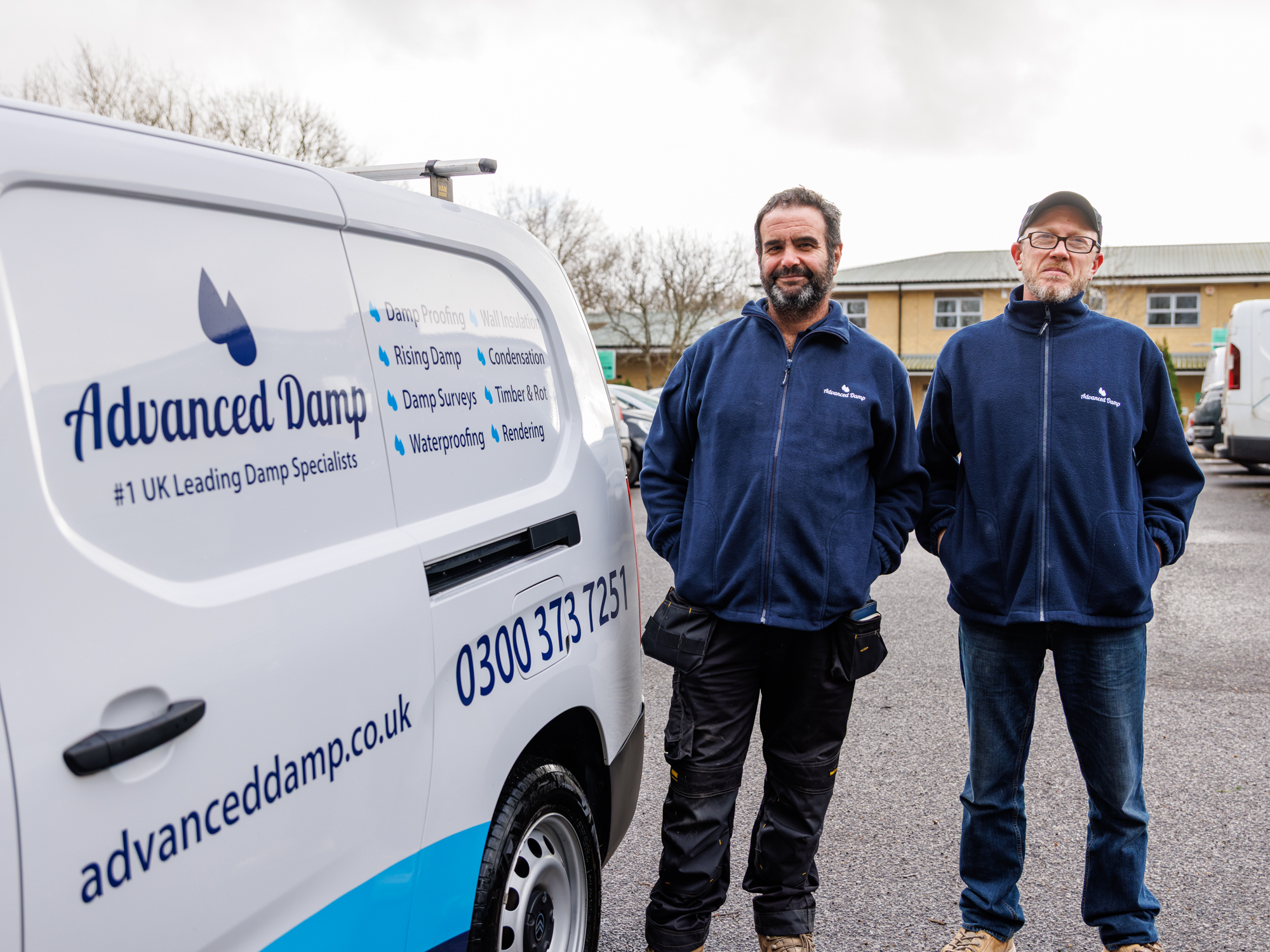 Advanced Damp professional team supporting a design stage waterproofing review