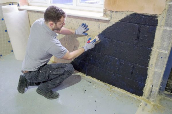 Damp proofing work in Pimlico