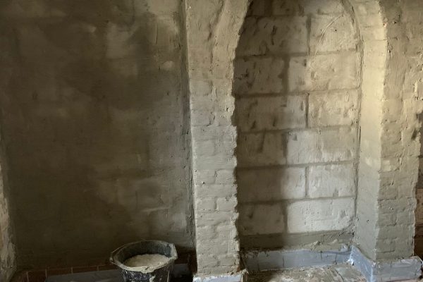 tanking slurry on basement walls